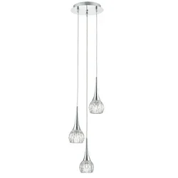 Där Lighting LYA0350 - Luster na sajli LYALL 3xG9/40W/230V sjajni hrom