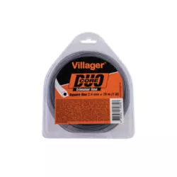 Villager Silk za trimer Duo Core, 3.0mm x 15m, Četvrtasta nit