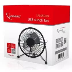 Gembird Namizni USB ventilator 4 črn