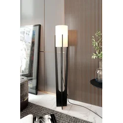 Opviq Podna lampa Minimalist, 135 cm, Crna