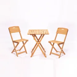Lessentiel Maison Baštenski set 2 stolice i stočić Braon