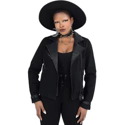 Ženska jakna KILLSTAR - Interstate Biker - Črna - KSRA003600