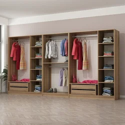Hanah Home Garderober Kale-7545, 360x190x52 cm, Braon