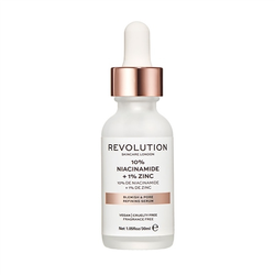 Makeup Revolution Skincare 10% Niacinamide + 1% Zinc serum za proširene pore 30 ml
