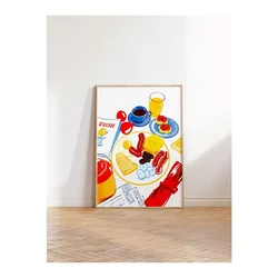 Dekorativna slika u okviru 30 x 40 cm