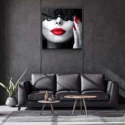 Wallity Dekorativna slika na kaljenom staklu, 40x40, Šarena