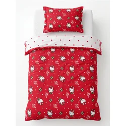 Sinsay - Božićni set posteljine Hello Kitty - crvena