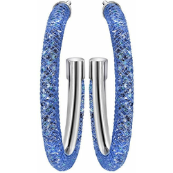 Swarovski Uhani STARDUST BLUE HOOP 5199207