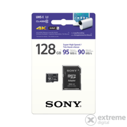 SONY spominska kartica SRG1UZ 128GB SDHC/SDXC Class10 UHS-I microSD + adapter