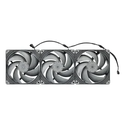 slomart Komplet ventilatorjev PHANTEKS T30 PWM, 140 mm, 3 kos, črn