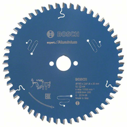 BOSCH List kružne testere Expert for Aluminium 2608644095, 165 x 20 x 2,6 mm, 52