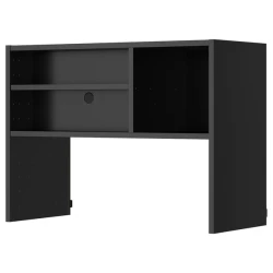 METOD Zid.okv.elem. za ugradni aspirator, Crnosiva, 80x37x60 cm