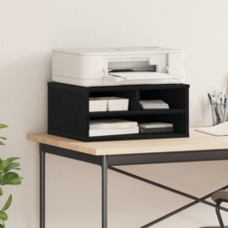 Držač za printer Crni hrast 49 x 40 x 22.5 cm Konstruirano drvo