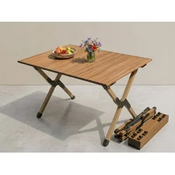 Alberg Sklopivi sto 90 × 60 cm Saphira 2.0 – drveni dekor ( KLS-DT002 )