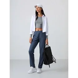 Tommy Life Hlače modra