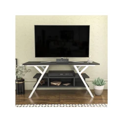 Hanah Home HANAH HOME Minerva - White, Anthracite TV omarica, (20867302)