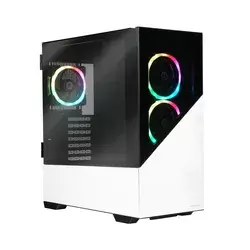 Kućište ECA-EK8-WW-ARGB K8 ARGB, Gaming, Belo