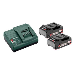 Metabo Basic Set baterija 2 x 2,0 Ah; 18V; punjač SC 30; za Metabo alate (685161000)