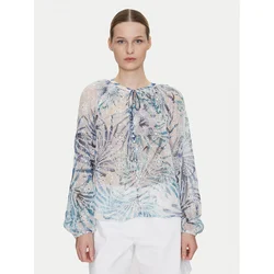 Guess Bluza W5GH60 W0WA2 Modra Regular Fit