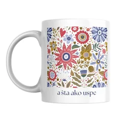 Šolja A šta ako uspe, 330 ml, Bela