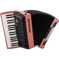 Hohner BRAVO myColor III 72 Klavirska harmonika Fire