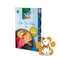 N&D Natural Fish Trio Menu 6x70g, ?omplementarna Riblja Gozba za Odrasle Mačke