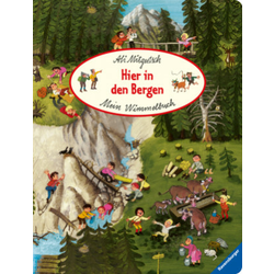 Mein Wimmelbuch: Hier in den Bergen