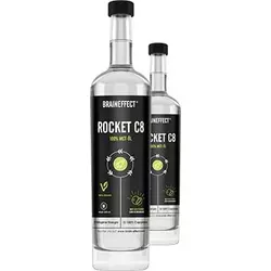 BRAINEFFECT Rocket C8 MCT ulje - 500 ml