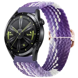 BStrap Elastic Nylon pašček za Xiaomi Watch S1 Active, grape