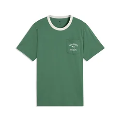 PUMA Varsity Tee Men, Clothing, Vine, M