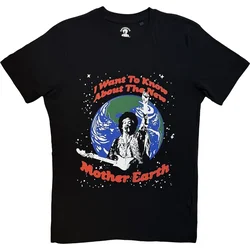 Jimi Hendrix Earth Day Black L Majica
