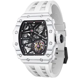 Tsar Bomba TB8209CF-05 Mens Watch Elementar Carbon Fiber Automatic 44mm 5ATM