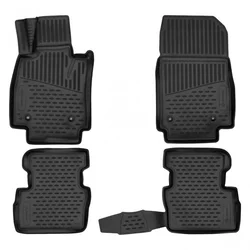 Rubber Car Mats Mazda 2 2014-2021