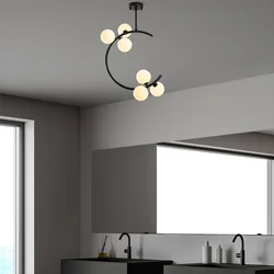 Opviq Luster Luminar-14125, 50x30x65cm, IP20, Crno-žuti