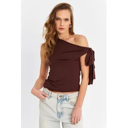 Cool & Sexy Top rjava