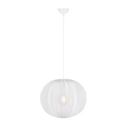Markslöjd 108792 - Luster na sajli FORENCE 1xE27/40W/230V pr. 50 cm bela