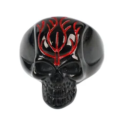 Prstan ETNOX - Black Skull - SR1423B