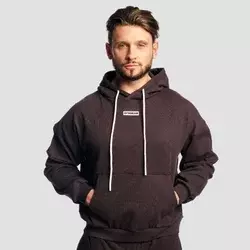 GymBeam Aura Hoodie Tee Brown