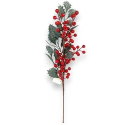 Lilium grana crvene bobice i ilex, 60cm 164003