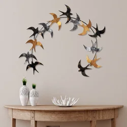 Wallity Zidna dekoracija Arc Flock 3, 90x82x7 cm, 1.5 mm, Šarena
