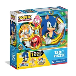 Clementoni Super sestavljanka s 180 kosi. Super barvni Sonic 1.