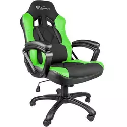 GENESIS Gejmerska stolica SX33 (Crna/Zelena)