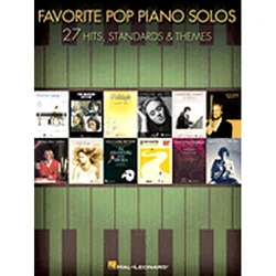 FAVORITE POP piano SOLOS PVG NOTE