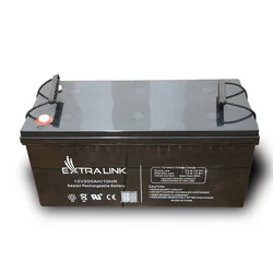 Extralink AKUMULATOR BATTERY ACCUMULATOR AGM 12V 200AH - Batterie Sealed Lead Acid (VRLA)