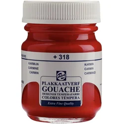 Talens Gouache Extra Fine Jar 50 ml Carmine
