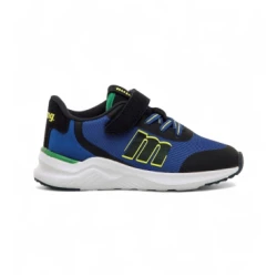 Mustang Kids unisex za otroke. 48975 Apolo Evo čevlji modri (38), Modra, Tkanina, Ravna stran, Čipke, Velcro, Priložnostno, o