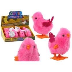 shumee Igralna figurica Jumping Chicken, roza