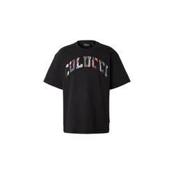 Colucci Majica College Logo mešane barve/črna