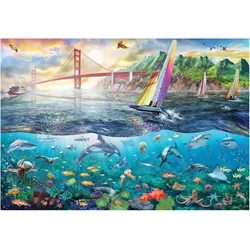 AnaTolian - Puzzle Most Frisco Bay - 2 000 kosov