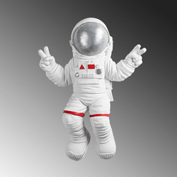 WALLXPERT Peace Sign Astronaut 2